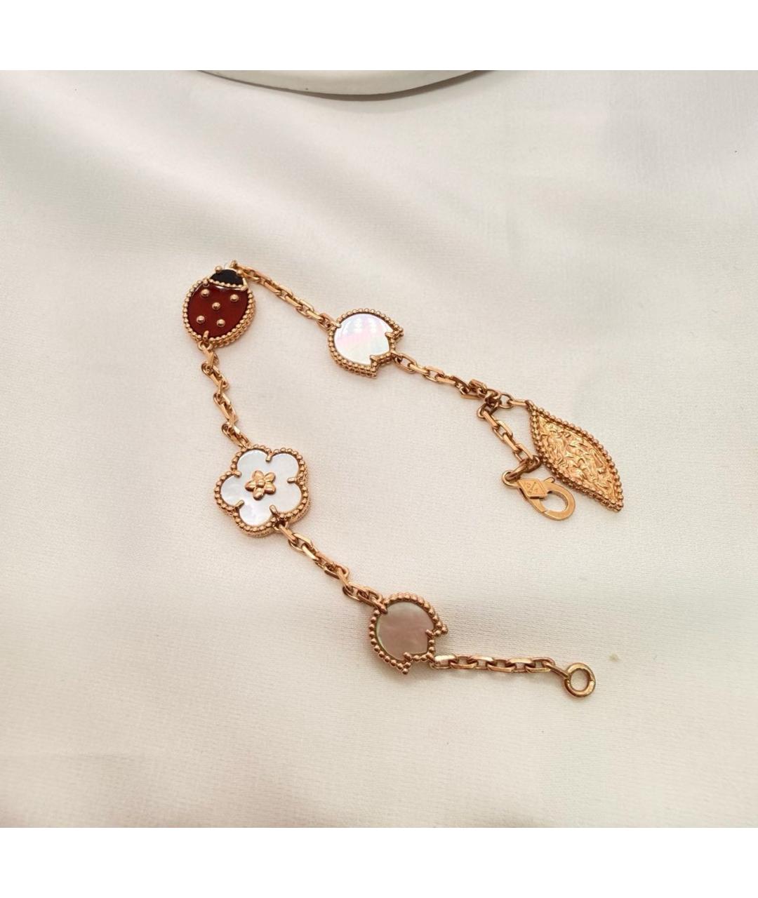 VAN CLEEF & ARPELS Золотой браслет из розового золота, фото 4