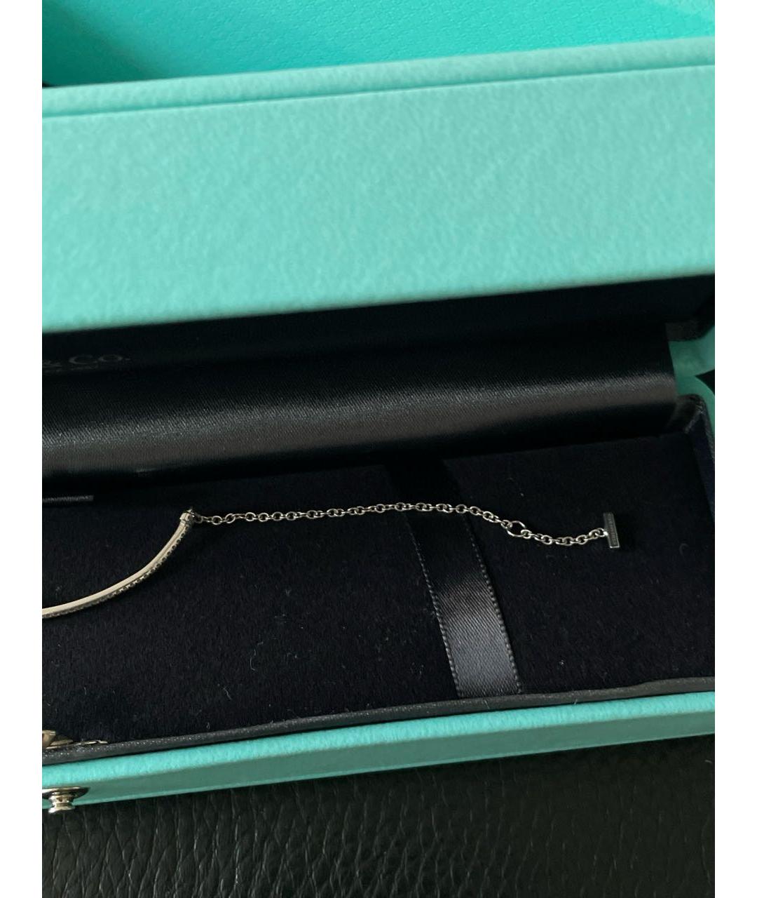 TIFFANY&CO Серебрянный браслет из белого золота, фото 4