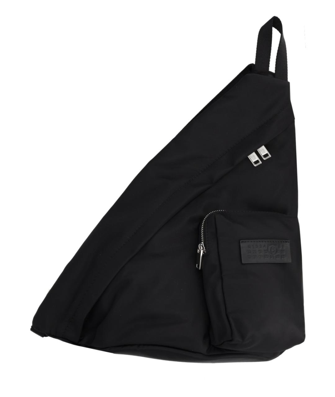 MM6 MAISON MARGIELA Черный тканевый рюкзак, фото 1