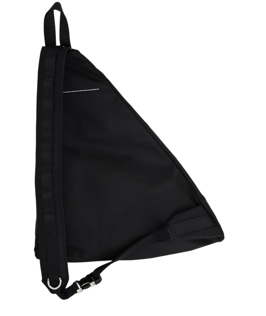 MM6 MAISON MARGIELA Черный тканевый рюкзак, фото 2