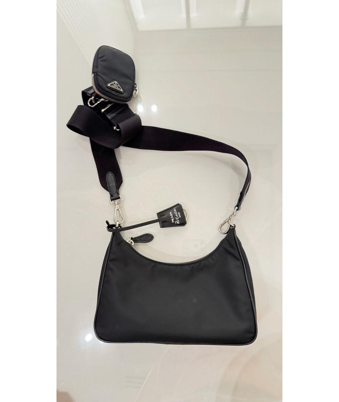 PRADA Черная сумка через плечо, фото 2