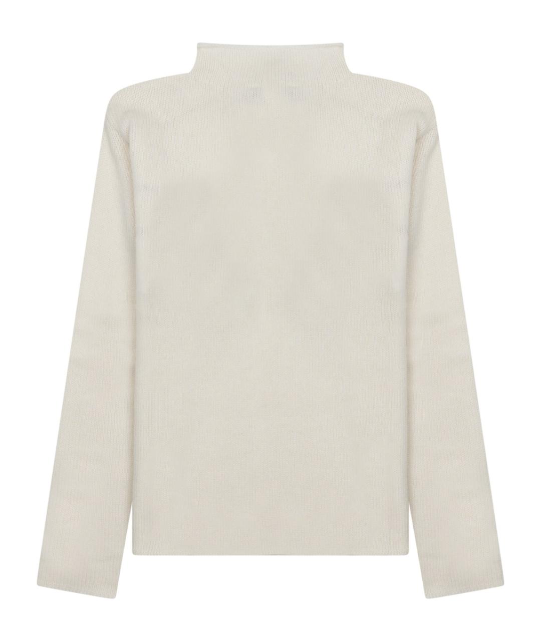 CHRISTIAN DIOR Белый кашемировый джемпер / свитер, фото 2