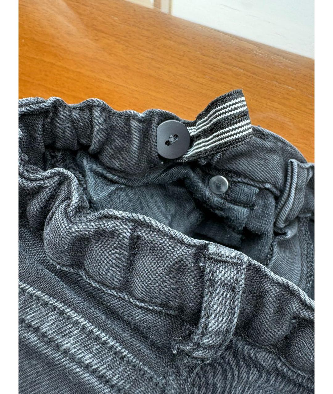 BONPOINT Черные деним детские джинсы, фото 7