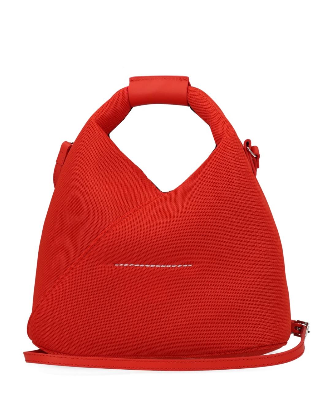 MM6 MAISON MARGIELA Оранжевая синтетическая сумка через плечо, фото 2