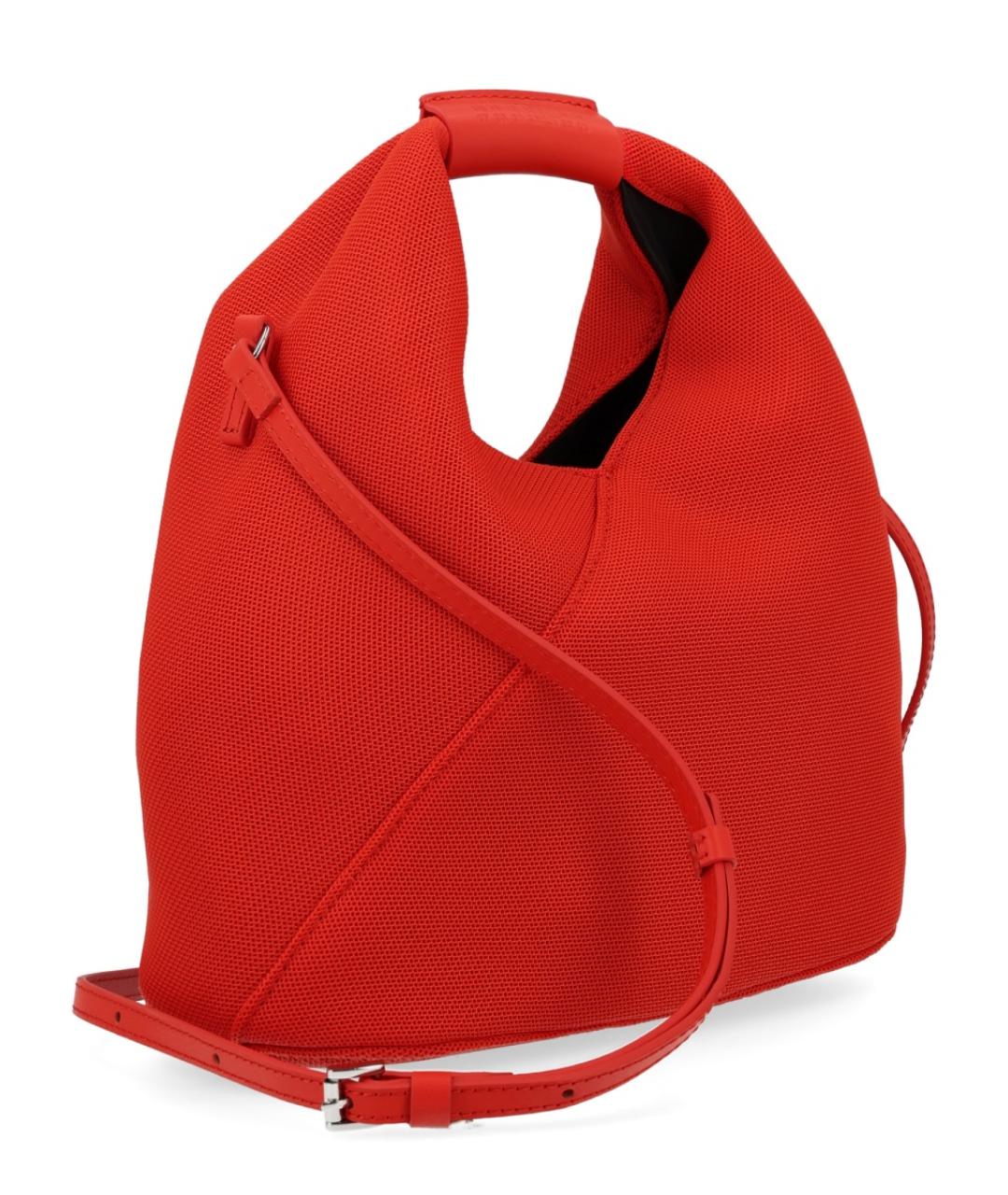 MM6 MAISON MARGIELA Оранжевая синтетическая сумка через плечо, фото 3