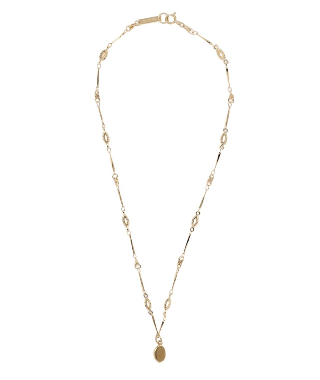 ISABEL MARANT Золотая металлическая подвеска, фото 2