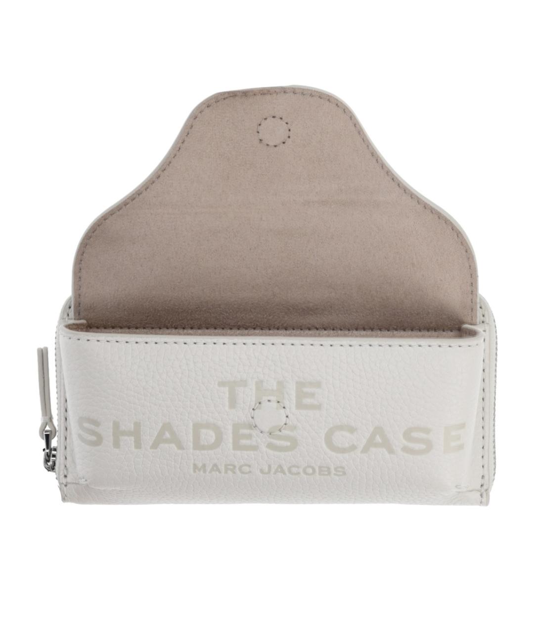 MARC JACOBS Белый кожаный кошелек, фото 4