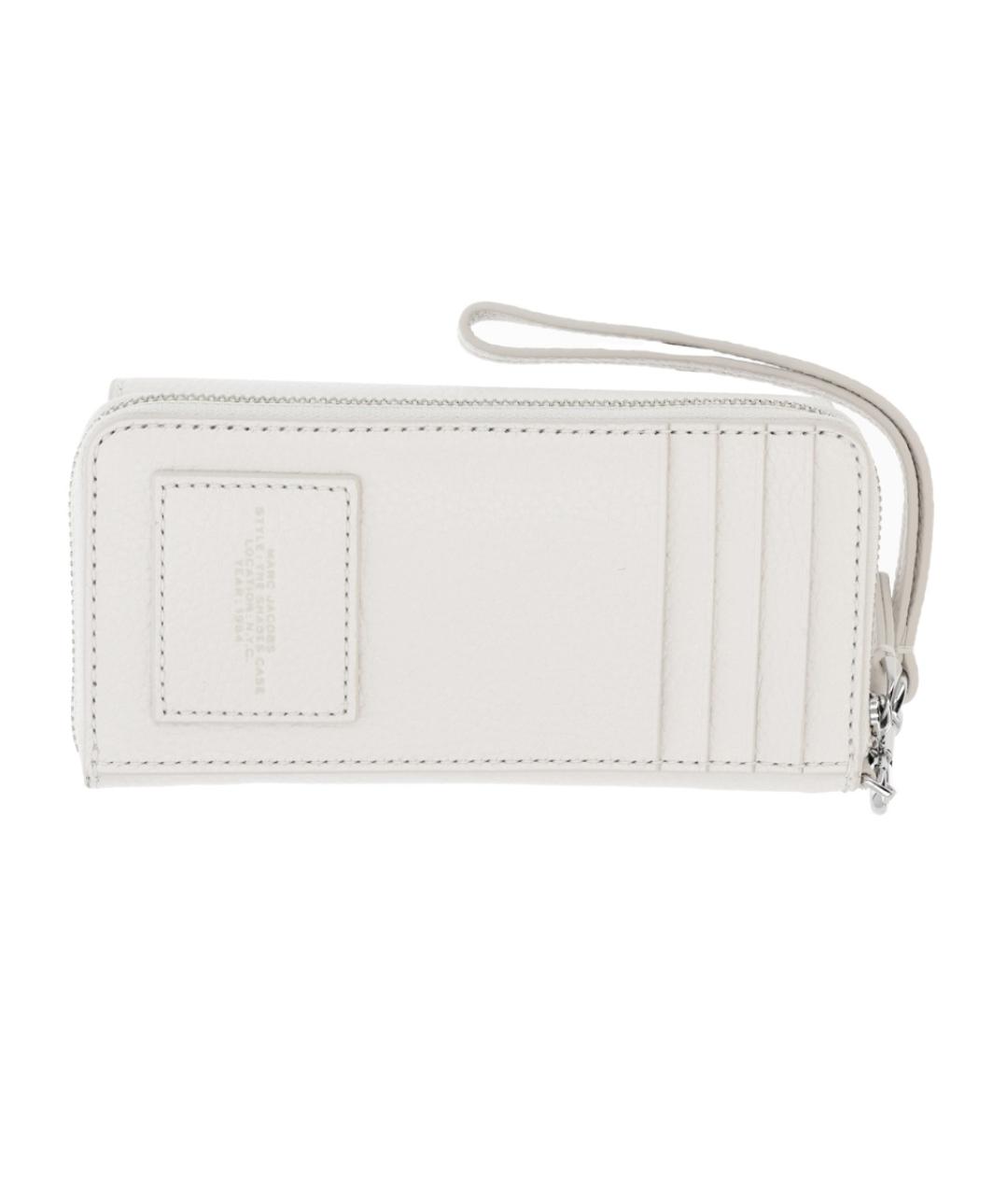 MARC JACOBS Белый кожаный кошелек, фото 2