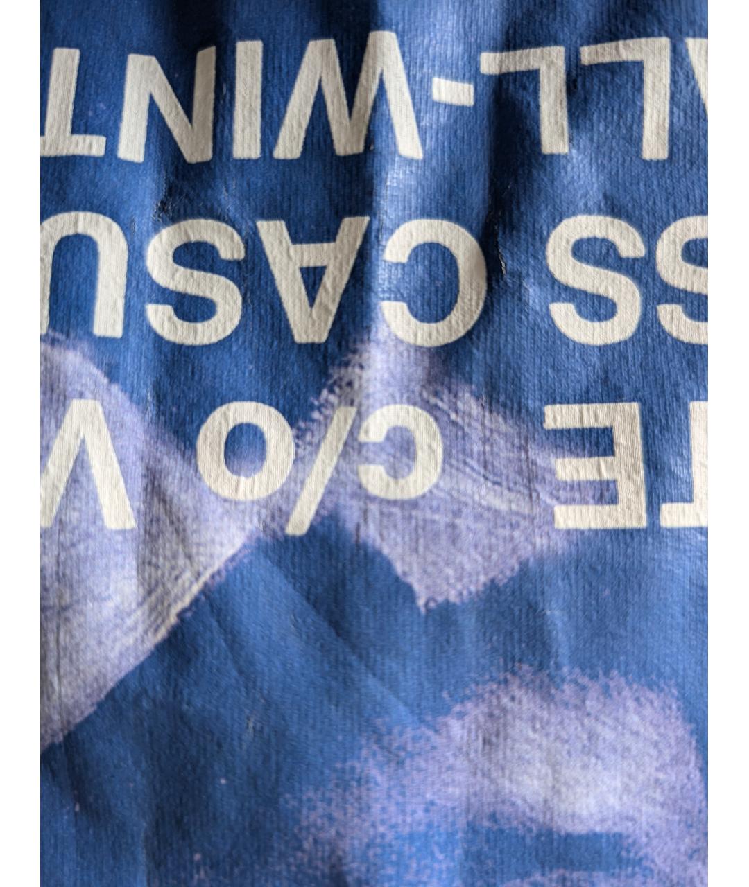 OFF-WHITE Черная хлопковая футболка, фото 6