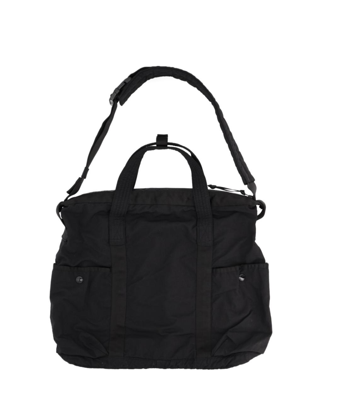 CP COMPANY Черная тканевая сумка на плечо, фото 2