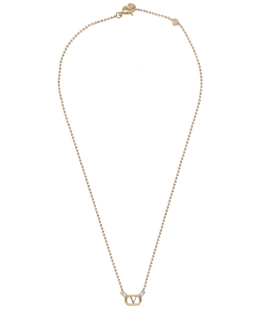 VALENTINO Золотая металлическая подвеска, фото 1