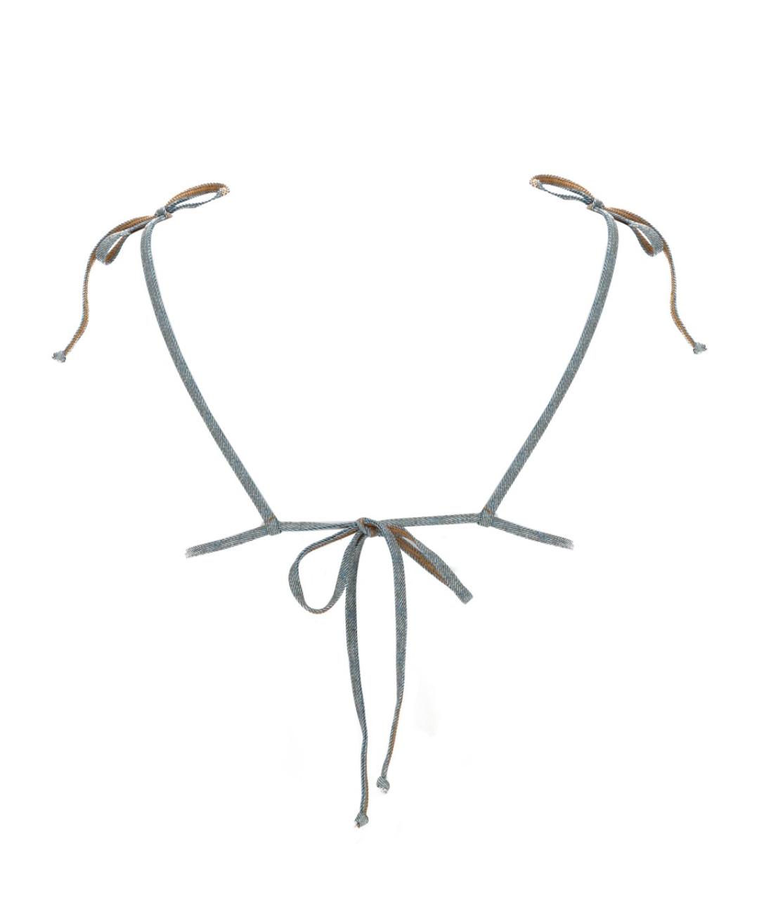 DIESEL Синий полиэстеровый купальник, фото 2