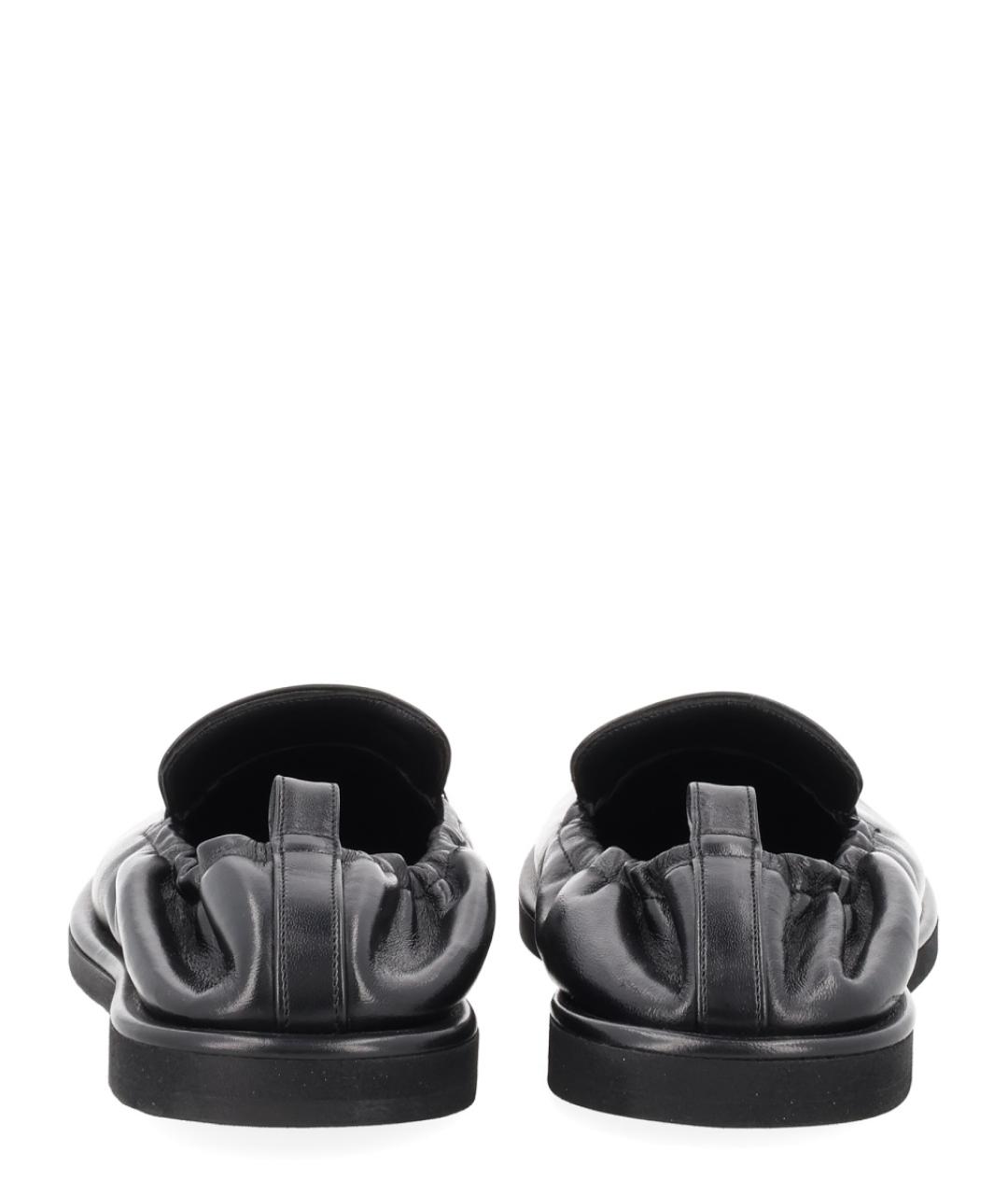 STUDIO NICHOLSON Черные кожаные лоферы, фото 4