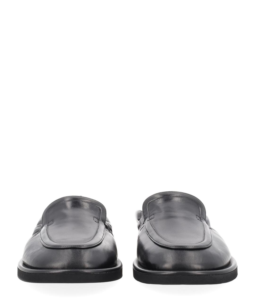 STUDIO NICHOLSON Черные кожаные лоферы, фото 3