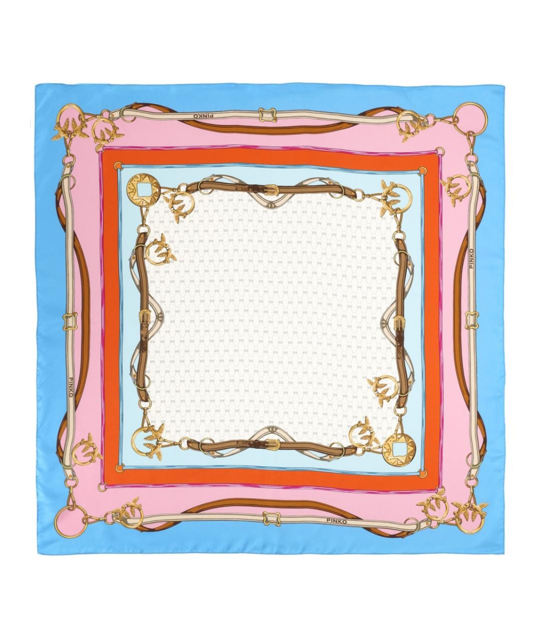 PINKO Мульти шелковый платок, фото 1