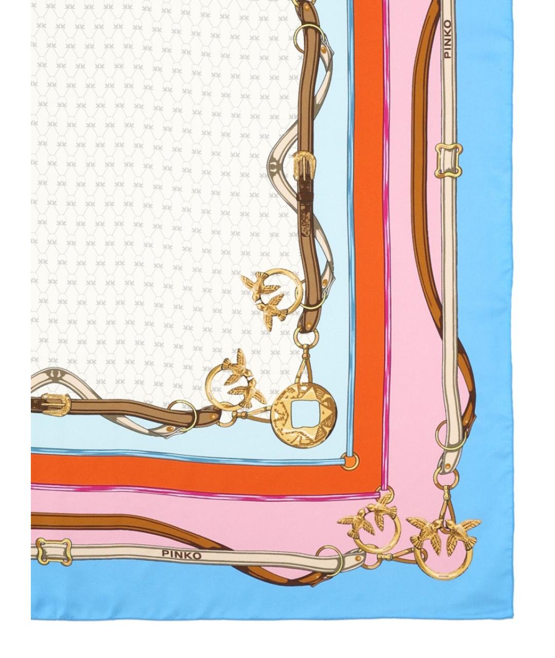 PINKO Мульти шелковый платок, фото 2