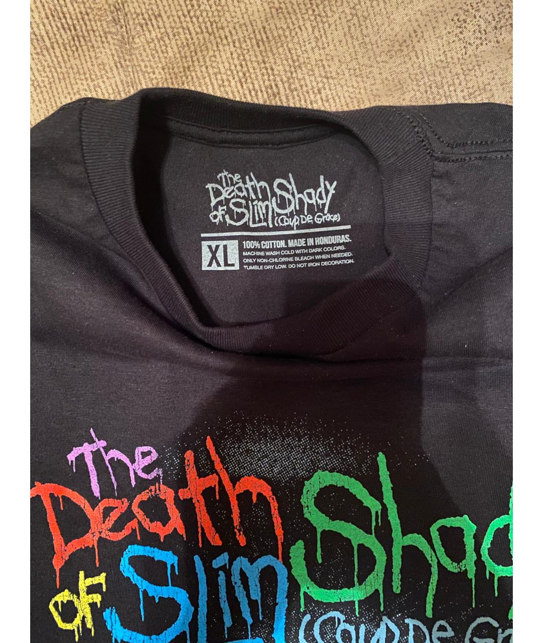 NOTHING Черная хлопковая футболка, фото 3