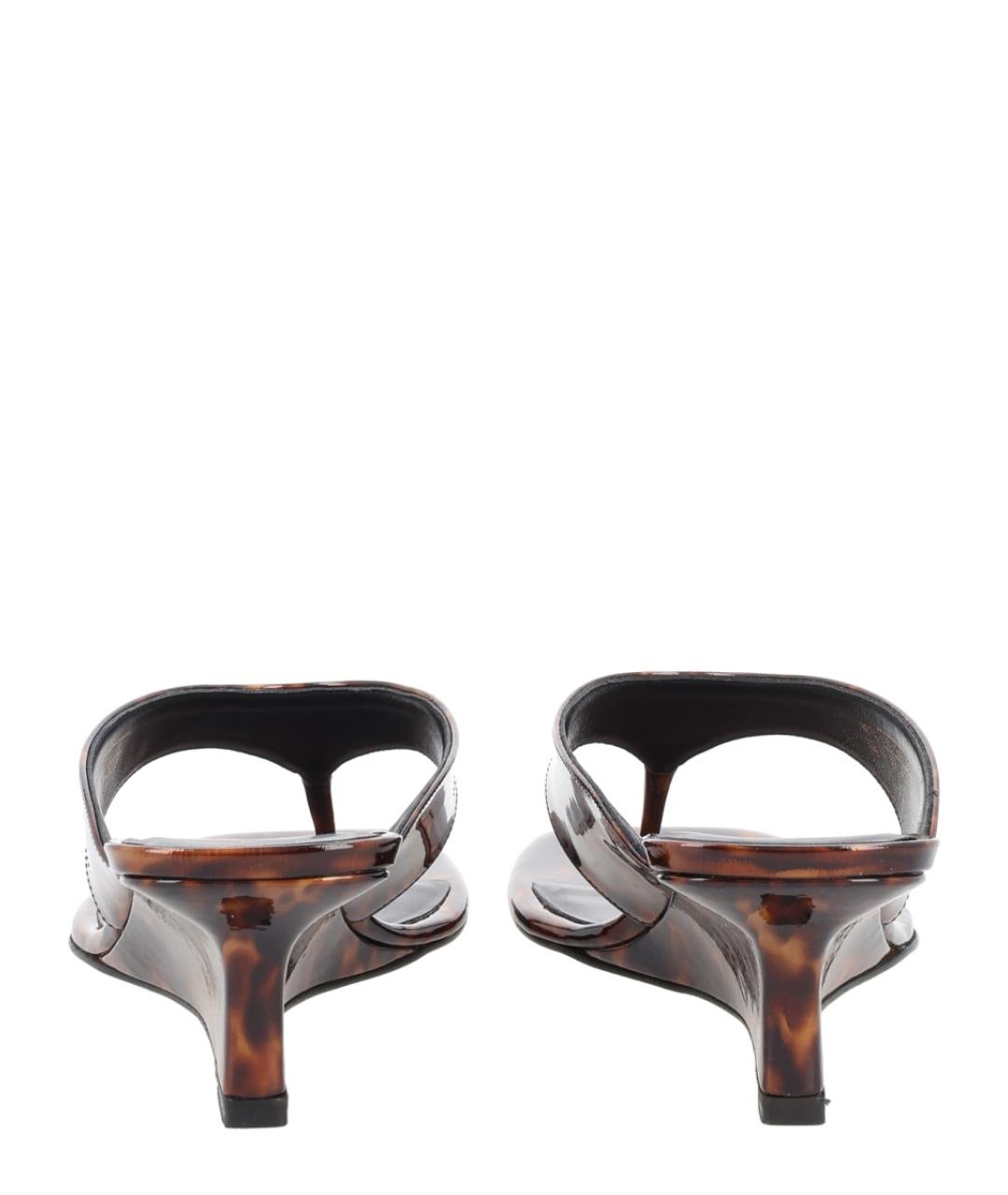 STUART WEITZMAN Мульти кожаные сандалии, фото 4