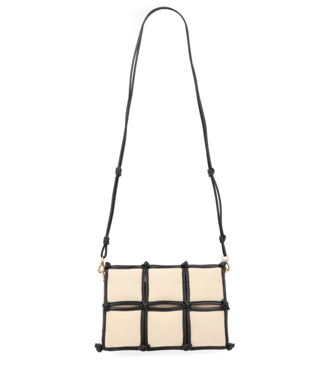 CULT GAIA Бежевая кожаная сумка через плечо, фото 2