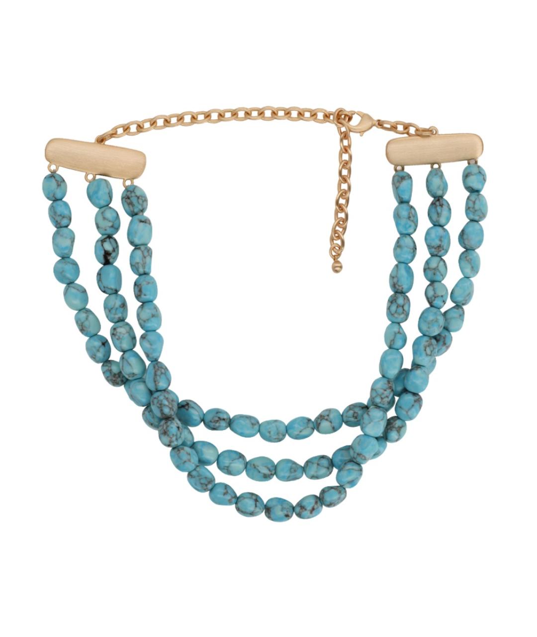 CULT GAIA Синее колье, фото 2