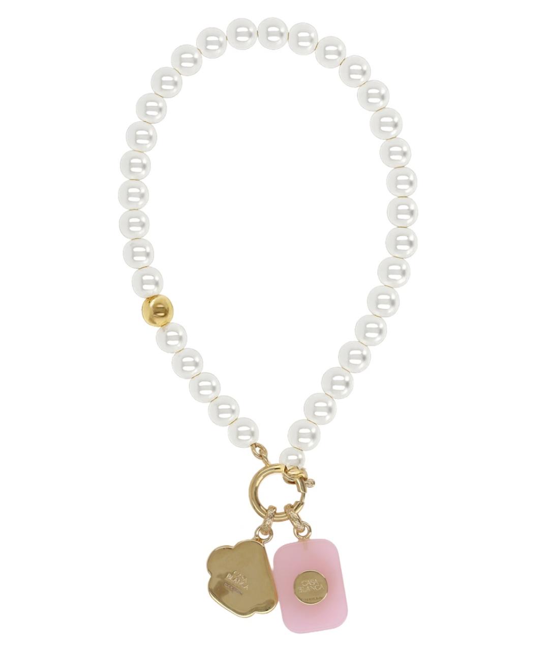 CASABLANCA Серебряное жемчужное колье, фото 2