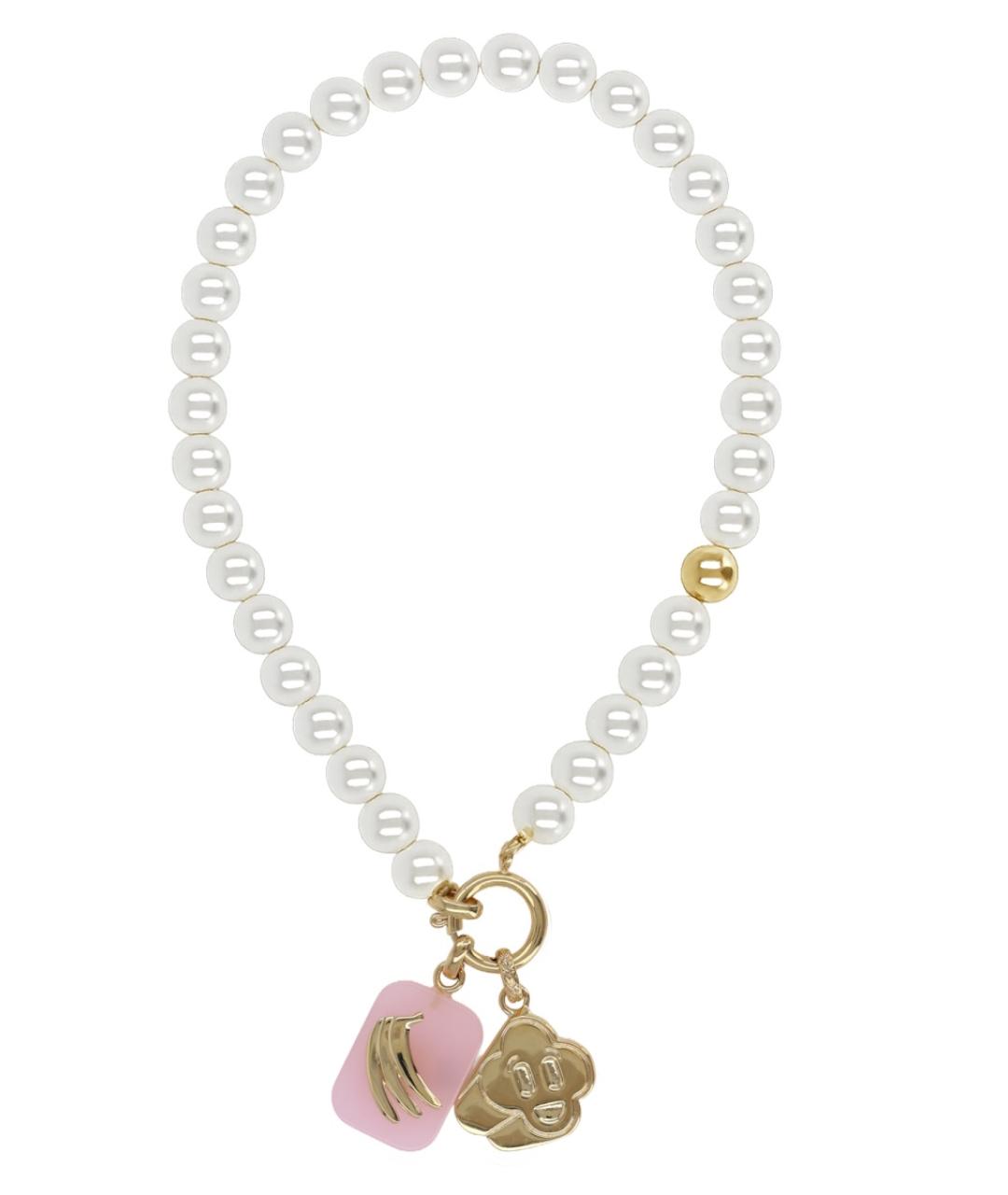 CASABLANCA Серебряное жемчужное колье, фото 1