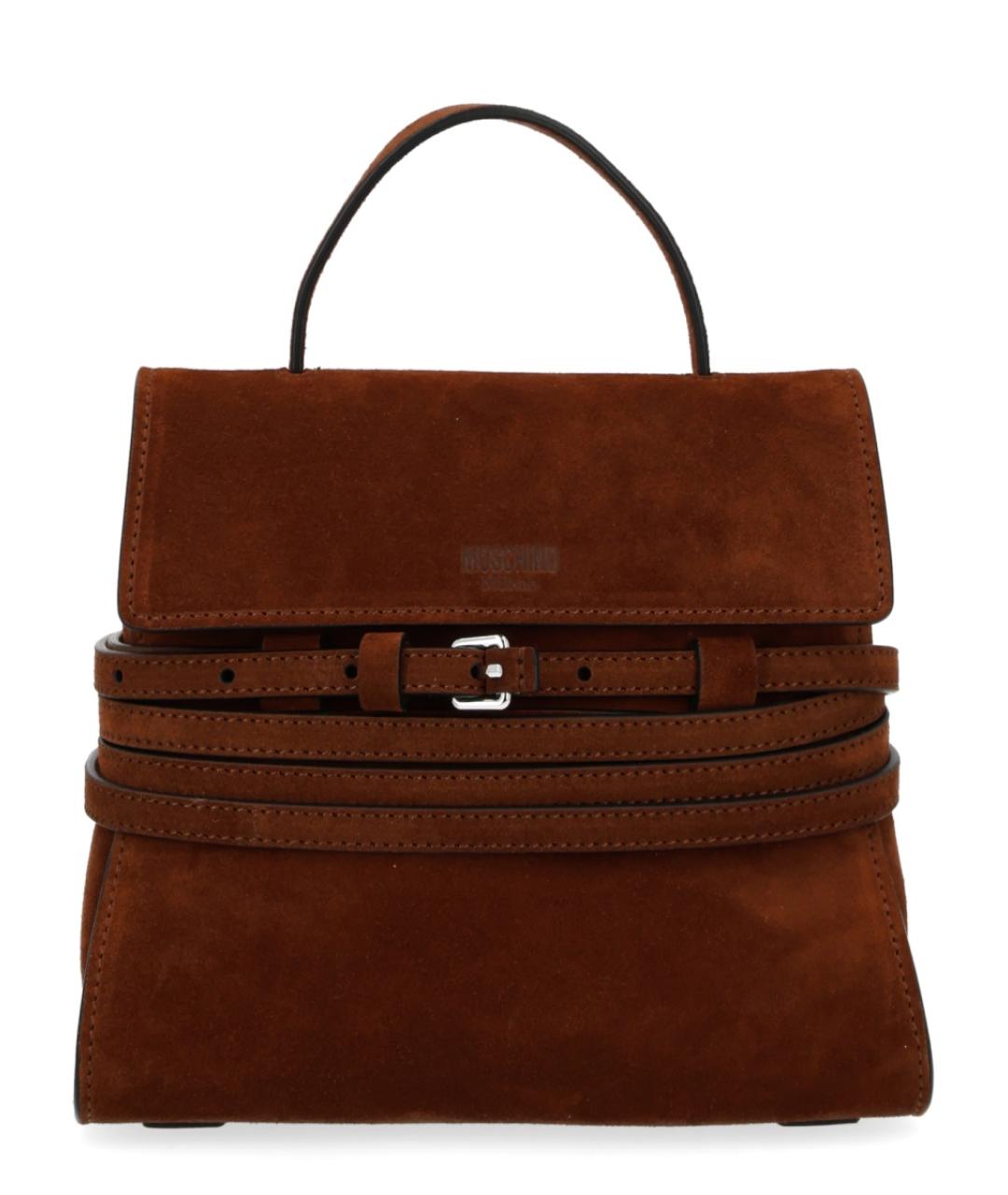 MOSCHINO Коричневая сумка тоут, фото 1