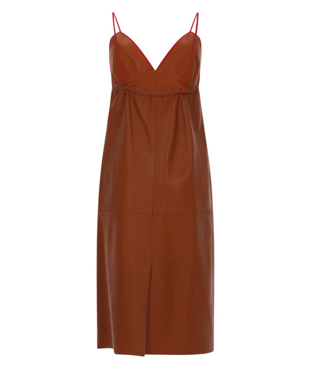 FENDI Мульти кожаный сарафан, фото 2