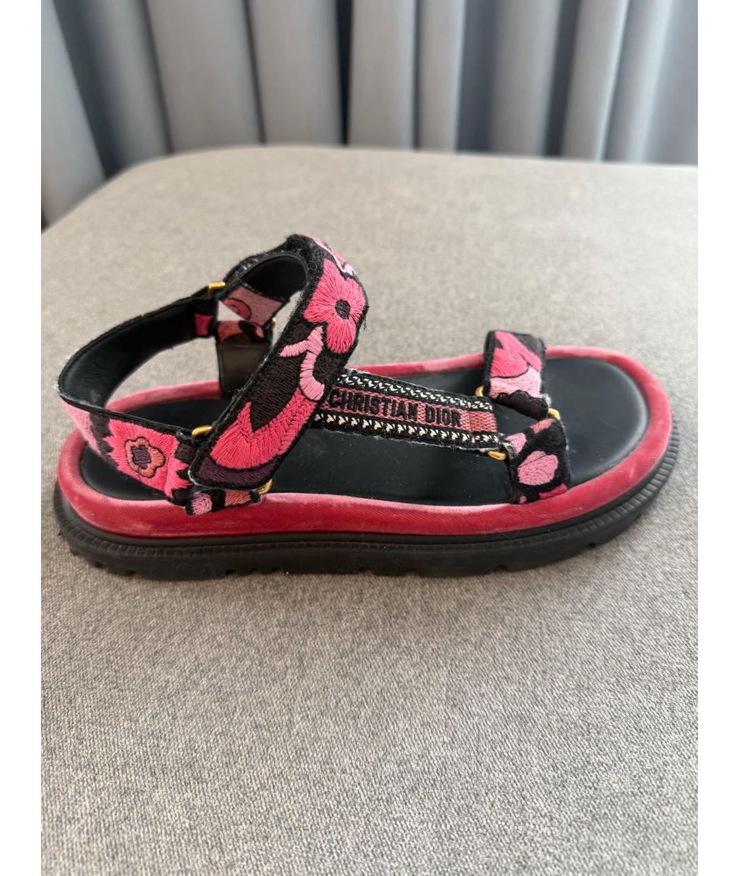 CHRISTIAN DIOR Розовые сандалии, фото 6