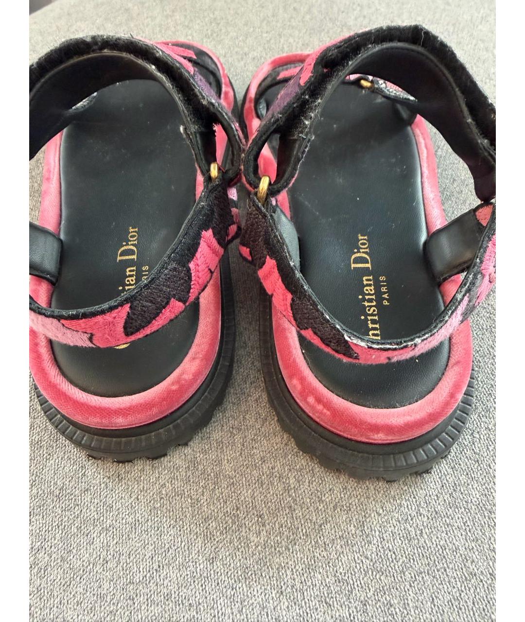 CHRISTIAN DIOR Розовые сандалии, фото 3