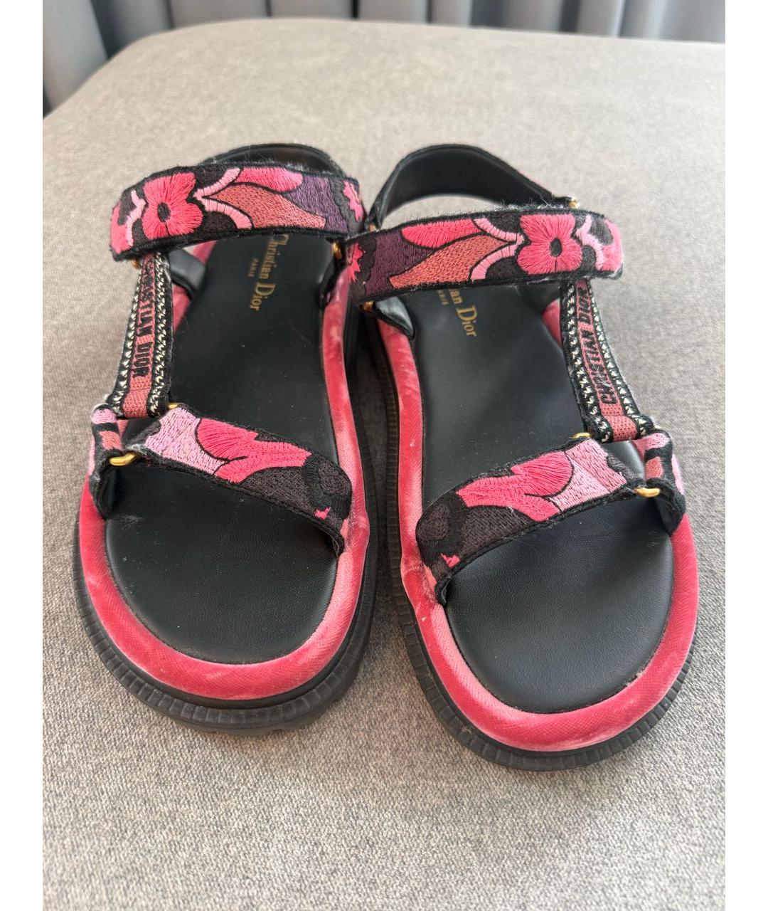 CHRISTIAN DIOR Розовые сандалии, фото 2