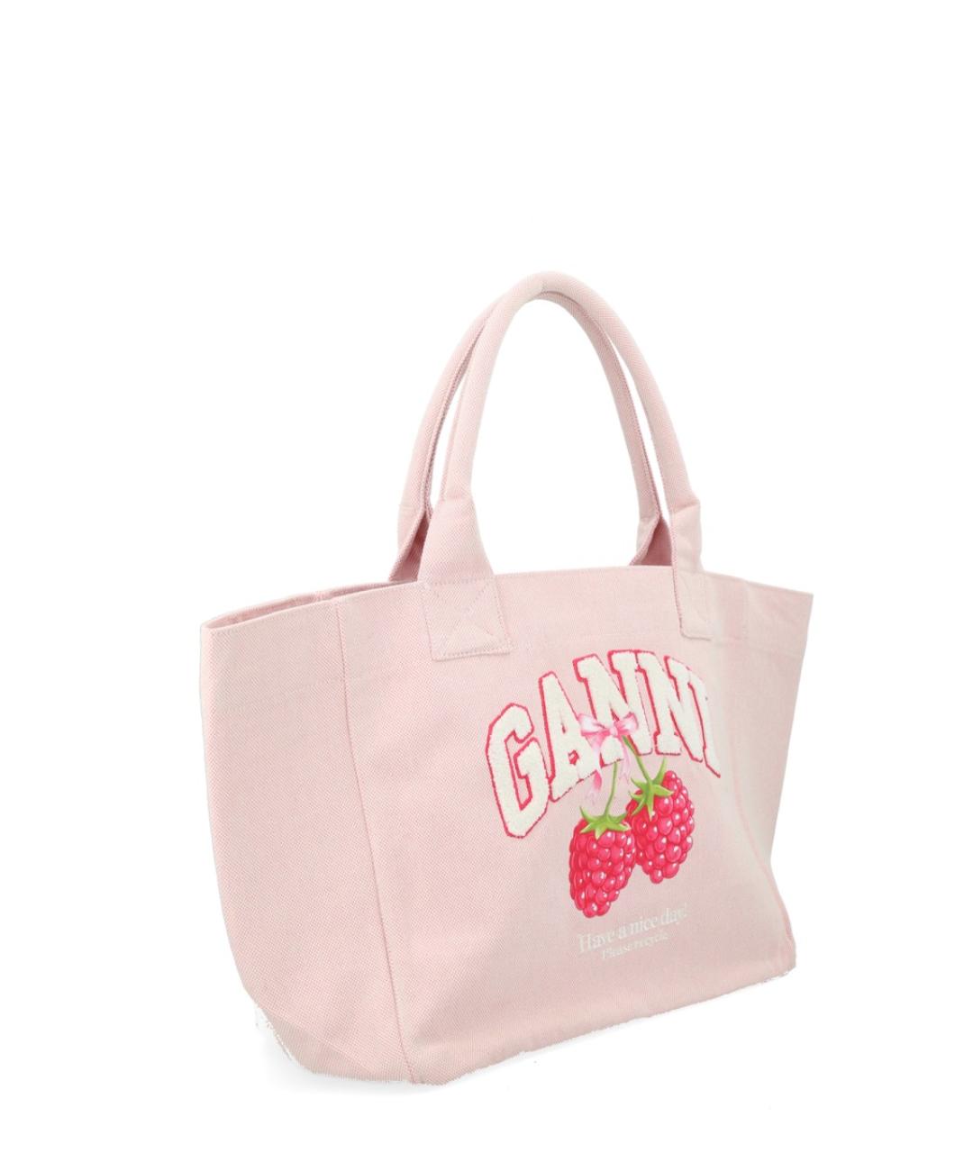 GANNI Мульти синтетическая сумка тоут, фото 3