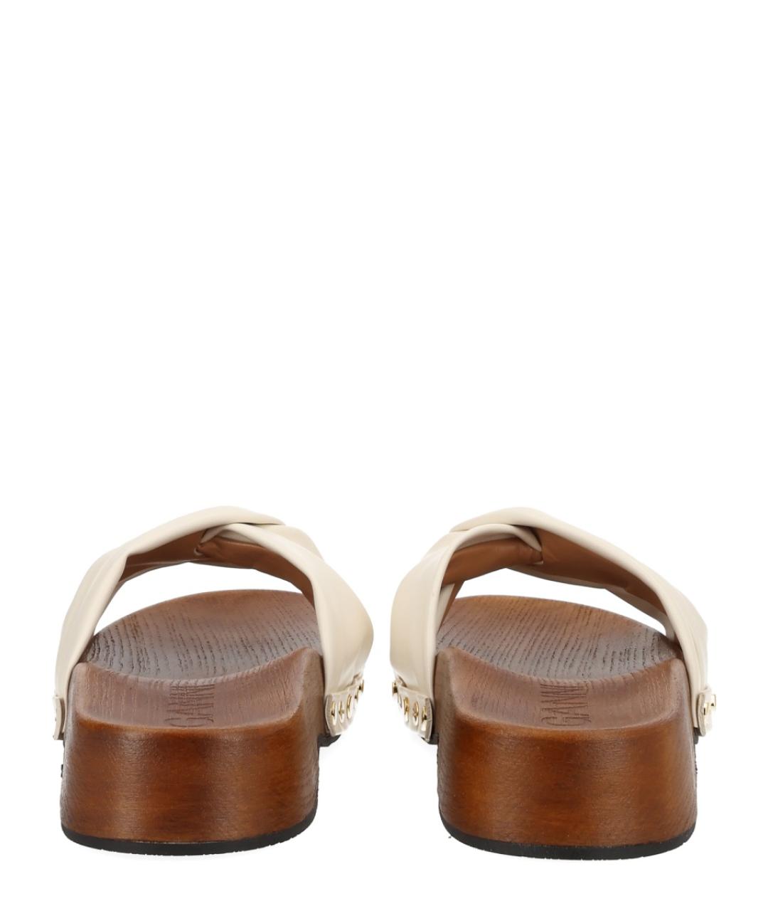 GANNI Мульти кожаные сандалии, фото 4