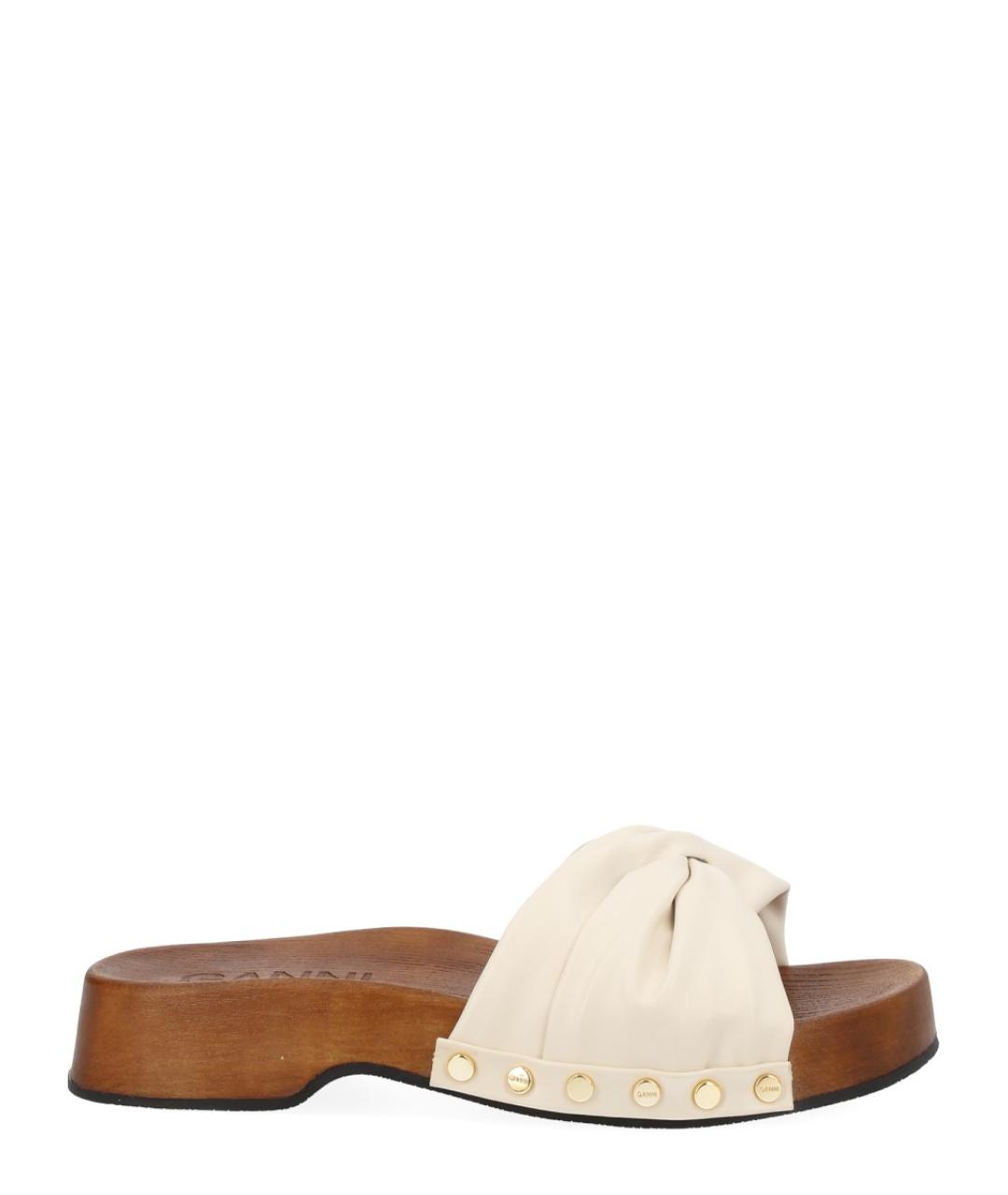 GANNI Мульти кожаные сандалии, фото 1