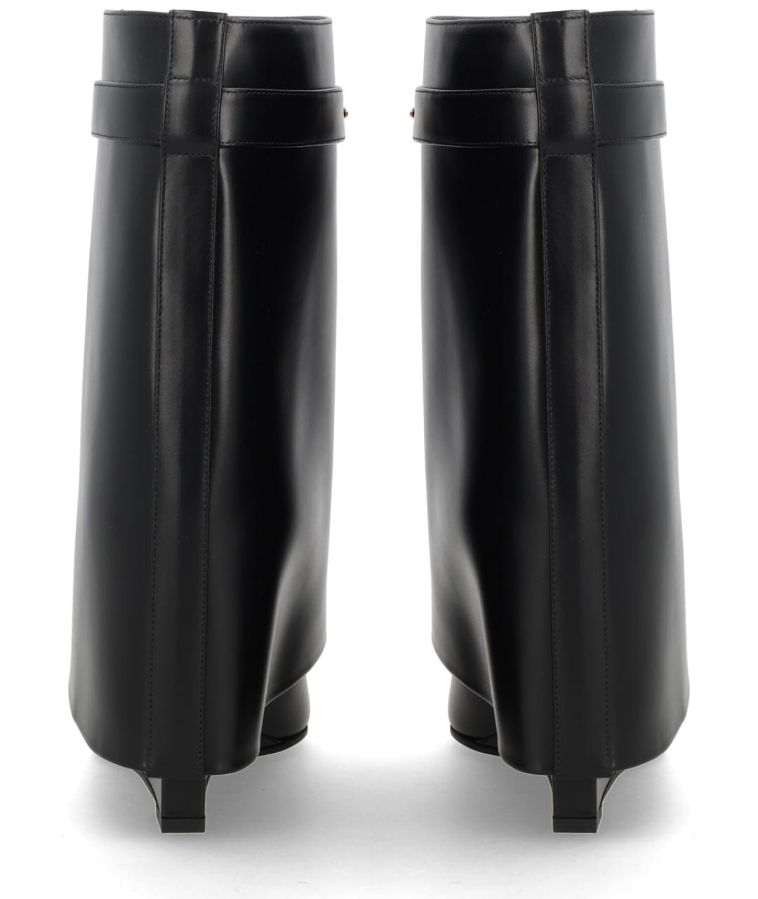 GIVENCHY Черные кожаные ботинки, фото 4