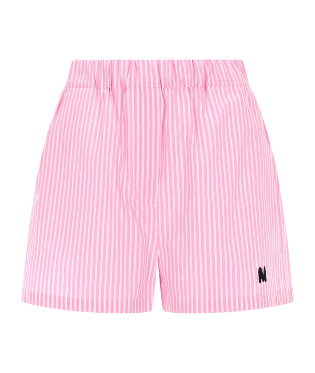 MSGM Розовые хлопковые шорты, фото 1