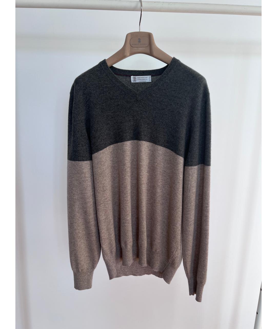 BRUNELLO CUCINELLI Кашемировый джемпер / свитер, фото 4