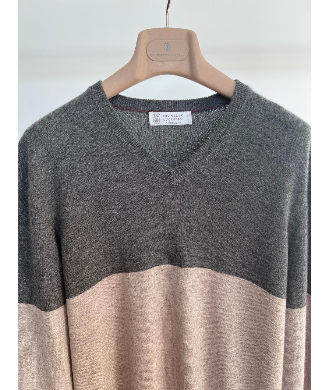 BRUNELLO CUCINELLI Кашемировый джемпер / свитер, фото 3