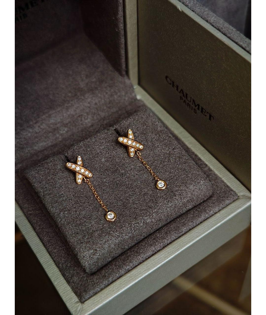 CHAUMET Розовые серьги из розового золота, фото 5