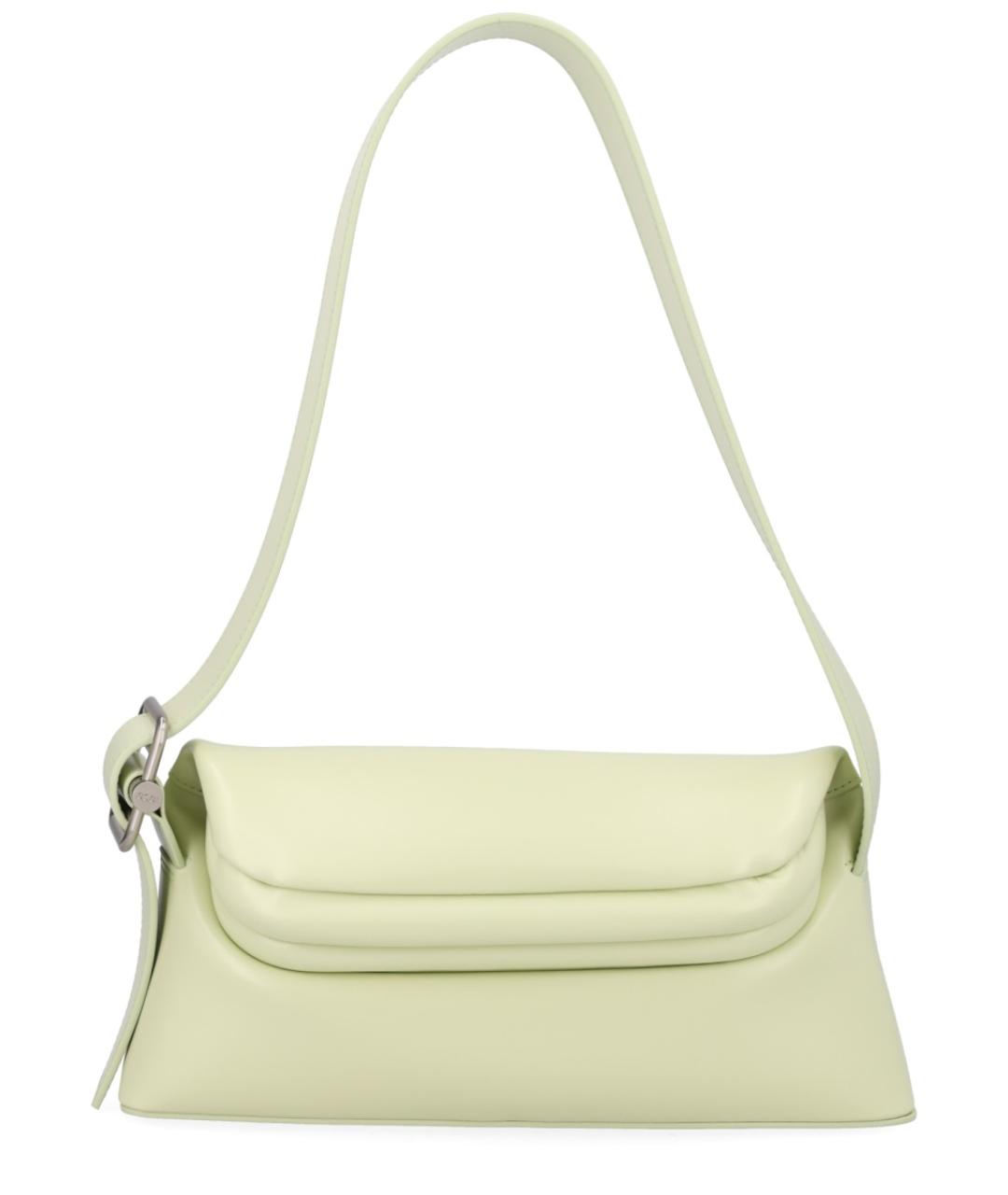 OSOI Зеленая кожаная сумка через плечо, фото 3