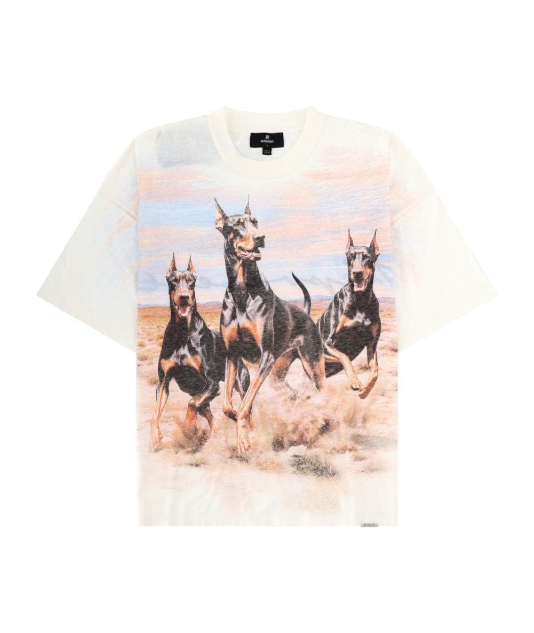 REPRESENT Мульти хлопковая футболка, фото 1