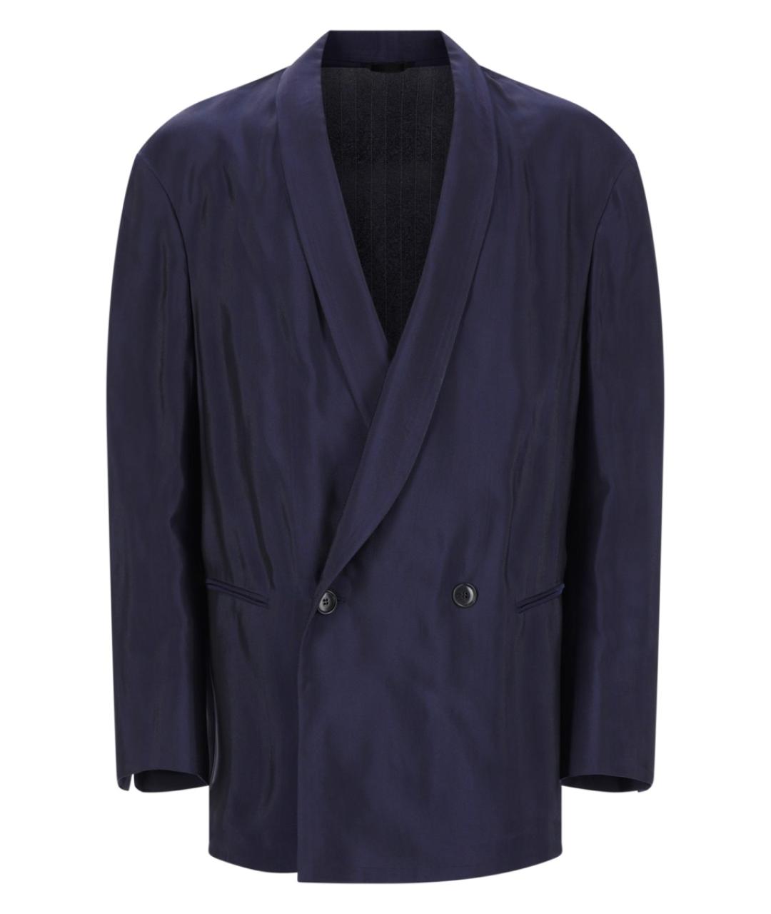 GIORGIO ARMANI Темно-синий классический костюм, фото 1