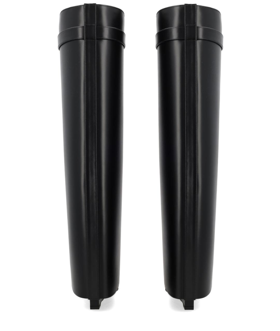 GIVENCHY Черные кожаные сапоги, фото 4