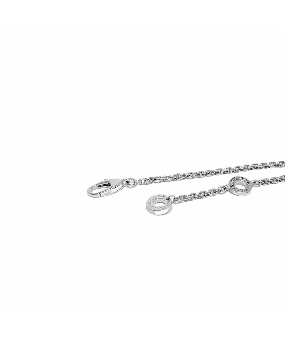 BVLGARI Белое колье из белого золота, фото 6