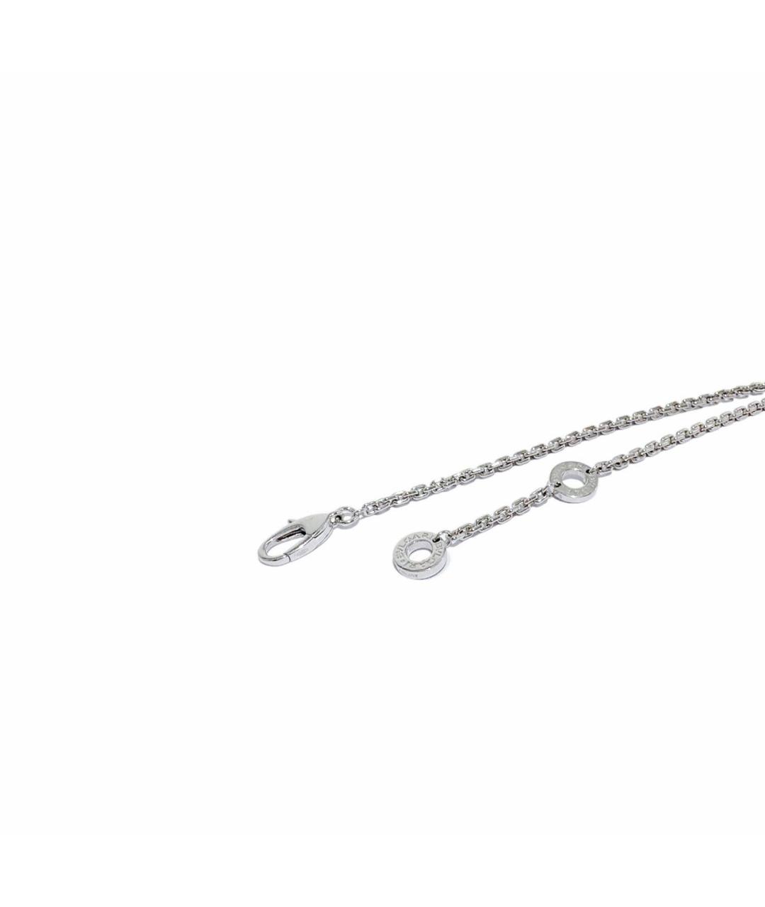 BVLGARI Белое колье из белого золота, фото 5