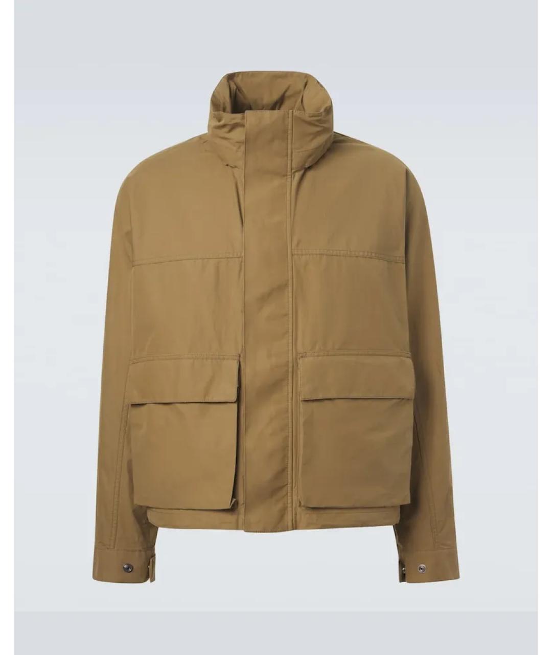 LEMAIRE Коричневая хлопковая куртка, фото 3