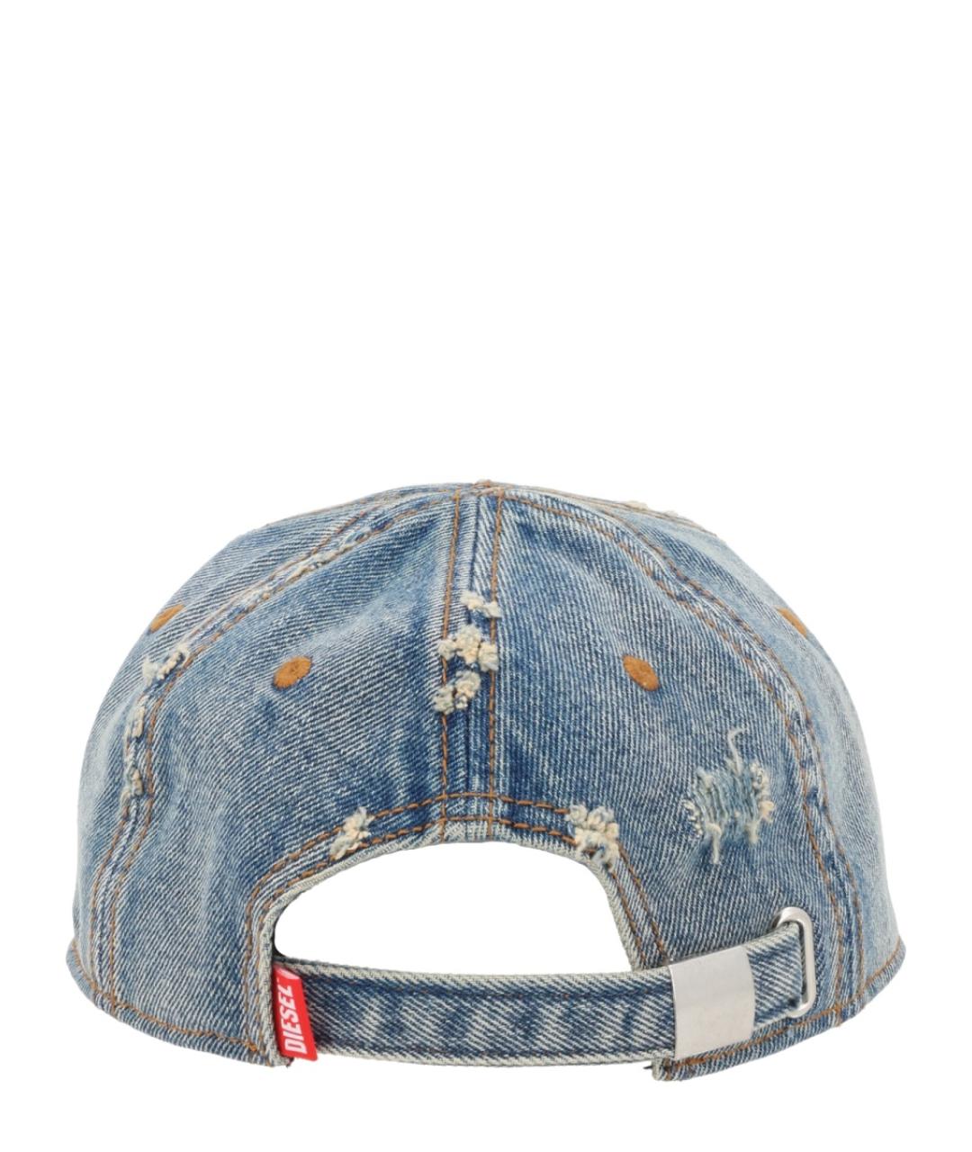 DIESEL Синяя хлопковая кепка/бейсболка, фото 2