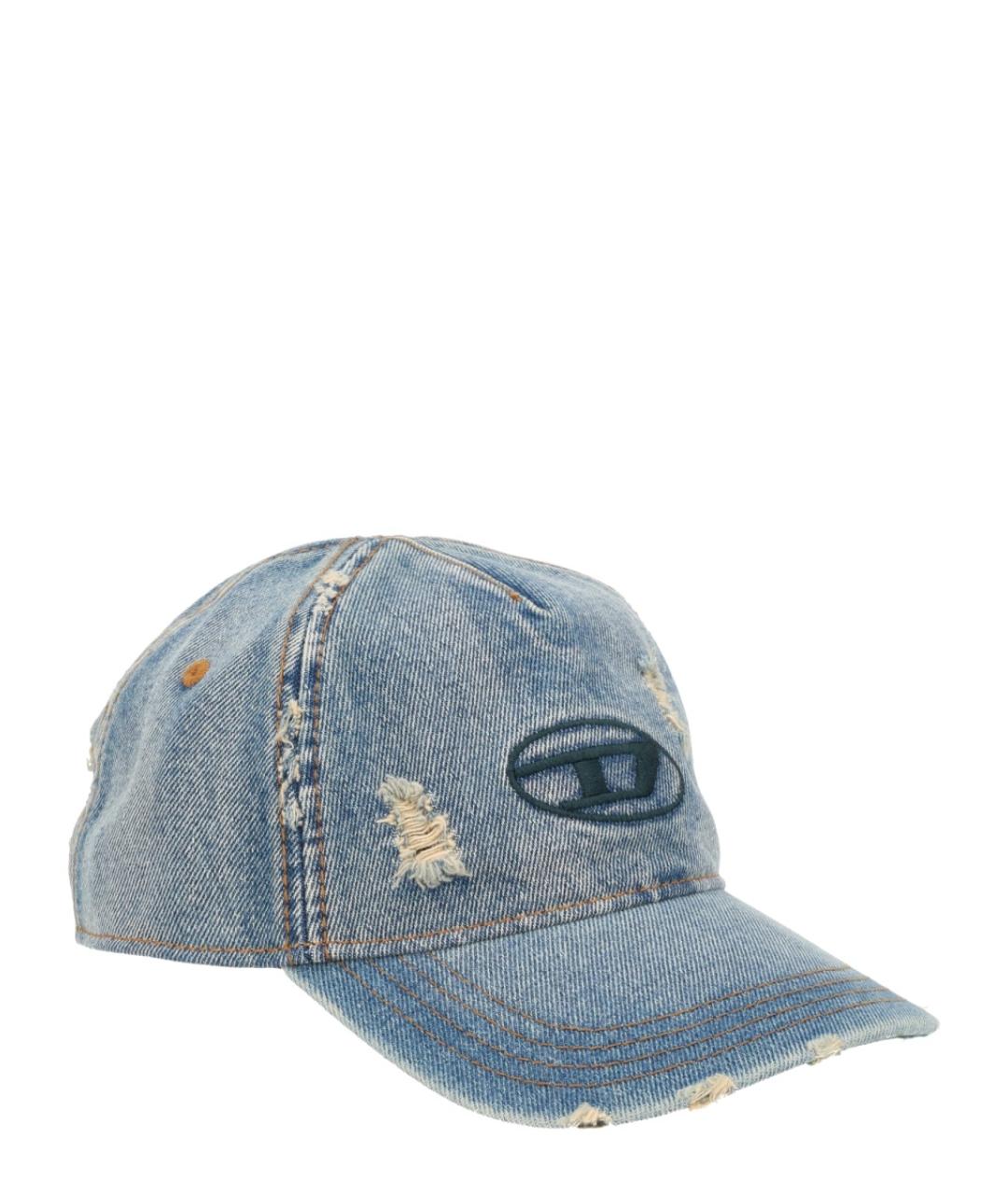 DIESEL Синяя хлопковая кепка/бейсболка, фото 3