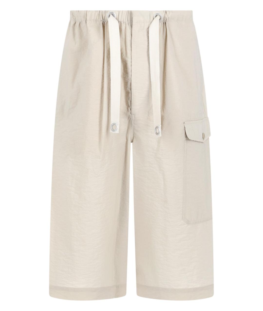 LEMAIRE Белые хлопковые шорты, фото 1