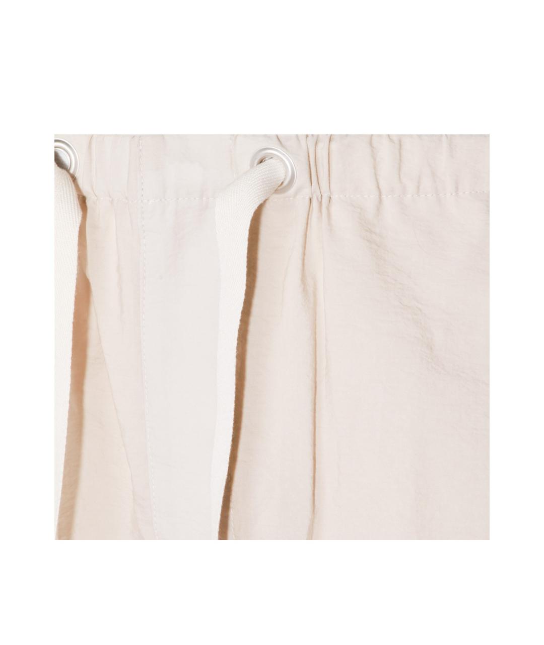 LEMAIRE Белые хлопковые шорты, фото 4